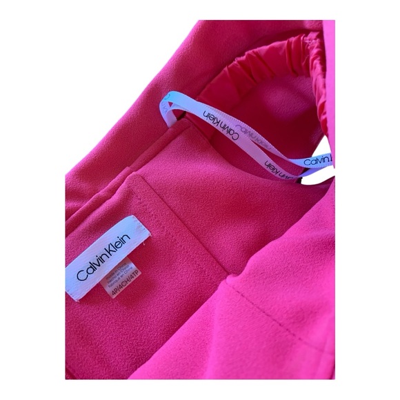 Calvin Klein Coral Dress Sz4P - Picture 7 of 7